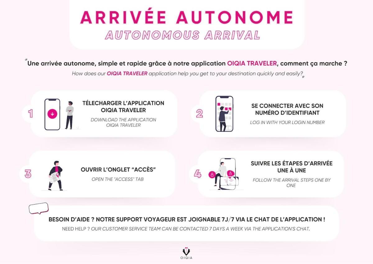 L'Oiseau Blanc ~ Centre Ville ~ Arrivee Autonome Μπλουά Εξωτερικό φωτογραφία